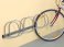 Wall-mounted bike racks