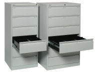 BISLEY DF6 metal three-row filing cabinet - 3