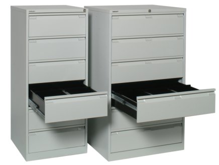 BISLEY DF6 metal three-row filing cabinet - 3