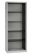 Bisley ET408/19/4S roller shutter cabinet - 2