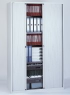 Bisley ET412/19/4S shelf roller shutter cabinet - 6