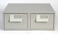Card filing cabinet metal Bisley FCB24 - 2
