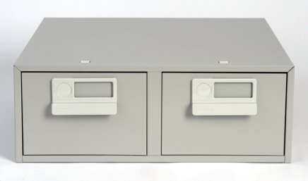 Card filing cabinet metal Bisley FCB24 - 2