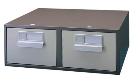 Card filing cabinet metal Bisley FCB24 - 4