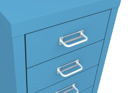 Drawer cabinet Kovos KSZ 410B - 2
