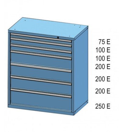 Drawer cabinet ZC 120-5 - 2