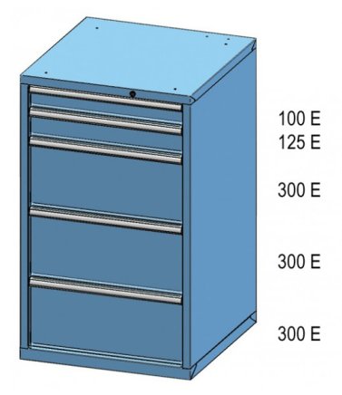 Drawer cabinet ZB 120-3 - 2