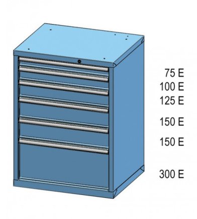 Drawer cabinet  ZD 99-4 - 2