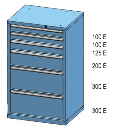 Drawer cabinet ZD 120-5 - 2