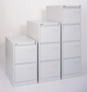 A4 filing cabinet - metal filing cabinet Bisley IPCCA13 - set with dividers - 5