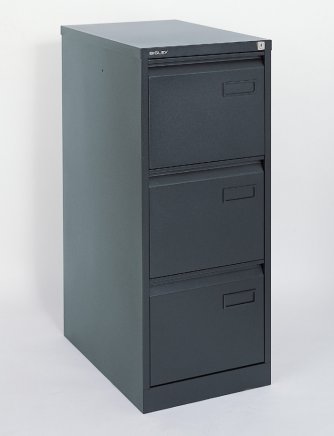 A4 filing cabinet - metal filing cabinet Bisley IPCCA13 - set with dividers - 4