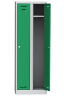 Two-compartment metal wardrobe BAS 32 0022 - 5