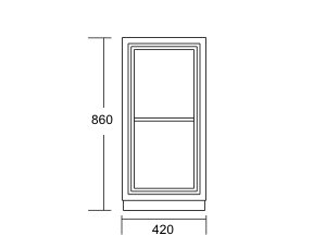 Vault cabinet B2012 - 2