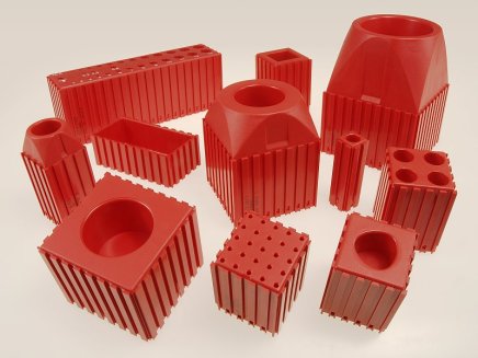 Plastic bed of CNC tools HSK 80 - 4