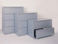 Metal filing cabinet with four drawers SYCI10/40/0/4 - 2