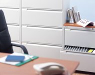 Metal filing cabinet with four drawers SYCI10/40/0/4 - 3