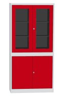 Cabinet with glass and solid doors Kovos SPS K1A - 4
