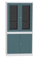 Cabinet with glass and solid doors Kovos SPS K1A - 7