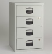 Metal filing cabinet Bisley PFA4S - 1