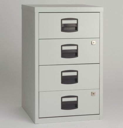 Metal filing cabinet Bisley PFA4S - 1