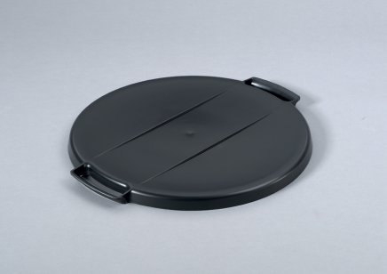 Lid for waste bin DURABIN ROUND 40 - color black - 1