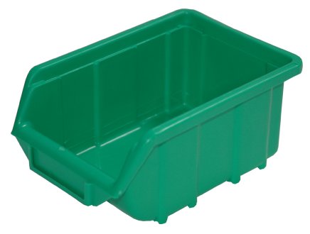 Plastic container Ecobox small - color green - 1