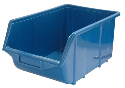 Plastic container Ecobox large - color blue - 2