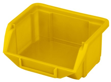 Ecobox mini plastic container - color yellow - 1