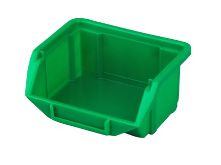 Ecobox mini plastic container - color green - 1
