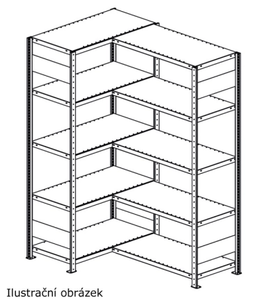 Corner rack Clip RAL type 97958 - 3
