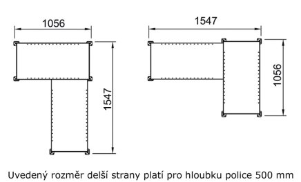 Corner rack Clip galvanized 97943 - 2