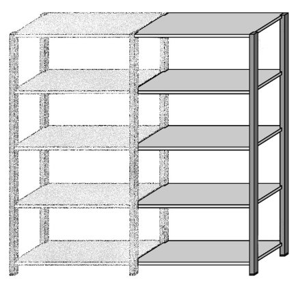 Extension rack FIX galvanized type 2166 - 3