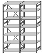 Extension rack CLIP RAL type 67939 - 4