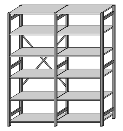Extension rack CLIP RAL type 67849 - 3
