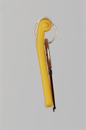 KEY CLIP key chain - color yellow - 2
