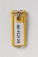 KEY CLIP key chain - color yellow - 1