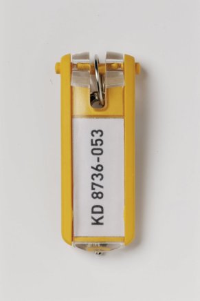 KEY CLIP key chain - color yellow - 1