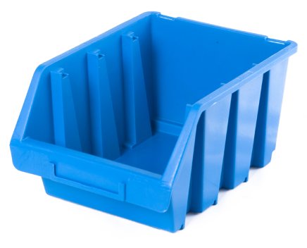Ergobox 3 plastic container - color blue - 1
