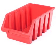 Ergobox 4 plastic container - color red - 1