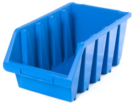 Ergobox 4 plastic container - color blue - 1