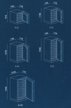 Paris D24 fireproof safe - 3