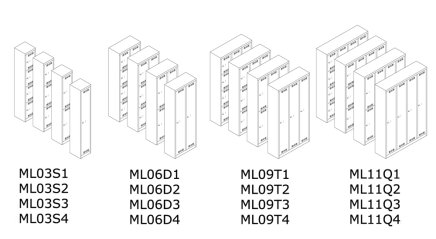 BISLEY ML03S4 wardrobe - 8