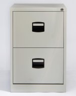 Bisley CC2H1A/FLS two-drawer file cabinet - 5
