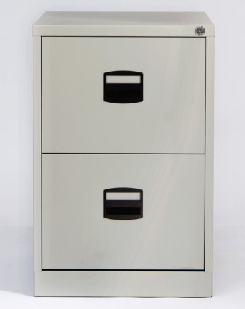 Bisley CC2H1A/FLS two-drawer file cabinet - 5