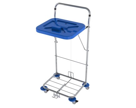 Waste and laundry sorting trolley VAKO 120C/N - 1