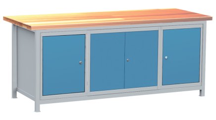 Workshop table with containers, set DPJ 205 - 1
