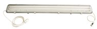 Two-tube LED lamp with switch 18W