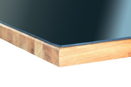 Worktops with rubber, dimensions 1500 / 2000 x 750 mm - 1
