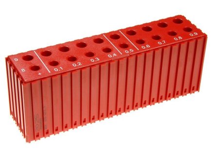 Plastic box for storing drills D8-D9,9 - 3