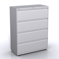 Metal filing cabinet with four drawers SYC10/0/4 - 3